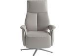 TV-Sessel SIT & MORE "TV Lazy", light grau, B:75cm H:115cm T:85cm, Sessel, mit Herz-Waage-Positon und 3 Motoren