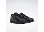 Sneaker REEBOK CLASSIC "CLASSIC LEATHER", Mädchen, Gr. 34, schwarz, Leder, Synthetik, Textil, Schuhe Sneaker