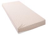 Spannbettlaken OTTO HOME "Strawberry in Gr. 90x200, 140x200 oder 180x200 cm", beige, rainbow, B:160cm L:200cm, Polycotton, Obermaterial: 50% Baumwolle, 50% Polyester, Bettlaken, Spannbettlaken, für Matratzen bis 18cm Höhe, Spannbetttuch, Baumwollmischung