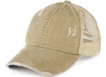styleBREAKER "Ponytail Baseball Cap Used Look mit Mesh Einsatz" 1 Stk.
