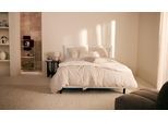 Bett "ERIK Boxbett mit Bonnell-/Taschen-Federkernmatratze, Breite 160/180cm", beige (creme), B:200cm H:113cm L:209cm, 100% Polyester, LEGER HOME BY LENA GERCKE, Betten, Bett, wahlweise Härtegrad der Matratze H2/H3/H4, Polsterbett mit/ohne Topper