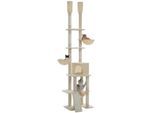 Pawz Road Kratzbaum deckenhoch beige