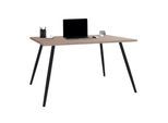 VCM Schreibtisch Computertisch Bürotisch Skandanivischer Retro Look Salia 160x80 cm