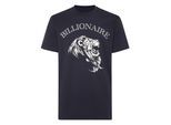 Embroidered Round Neck T-Shirt Lion