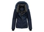 Marikoo dames gewatteerde winterjas Nadiraa met 2-in-1 design & capuchon