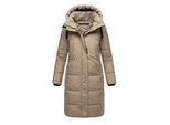 Marikoo dames winterjas Laryaa – lang, warm & met afneembare capuchon