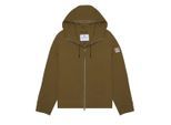 Aquascutum Active Hooded Stretch Windbreaker Army Green Jacket