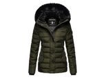 Navahoo Dames Gewatteerde Winterjas Milianaa – Warm, Gezellig & Weerbestendig met Capuchon