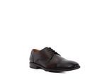 Dune Suffix Lederen Heren Bruine Veterschoenen