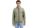 No Excess Jacket short fit sealed knitted mix light army