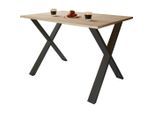Mid.you , Schwarz, Sonoma Eiche , 80x76x160 cm ,
