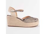Montevita Espadrilles Met Een Sleehak Balenci9 Grijs