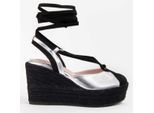 Montevita Espadrilles Met Een Sleehak Balenci6 Zilver