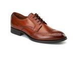 Base London Bell Leren Herenbrandschoenen In Verbrande Tan Kleur