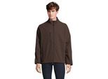 SOLS Heren Relax Soft Shell Jas (Donkere chocolade)