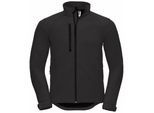 Russell Heren waterbestendig & winddicht Softshell-jasje (Zwart)