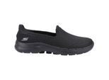 Skechers Go Walk 6 Polyester Dames Zwarte Sneakers