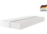Komfortschaummatratze OTTO HOME "Lasse, Matratze 90x200 cm, 140x200 cm & weitere Größen, in H2-H4", weiß, B:80cm H:22cm L:200cm, Bezug: 100% Polyester, Matratzen, Komfortschaummatratze, Stiftung Warentest "GUT (2,3)", getestet in 90x200, Härtegrad 4