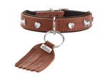 Dog Sport HUNTER Hundehalsband münchen mini cognac XXS-XS