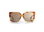 Gucci, Bruine oversized Havana zonnebril