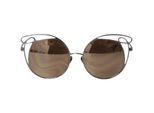 Linda Farrow Zazel C2 Special zonnebril in witgoud titanium