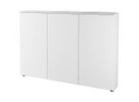 Livetastic Schuhschrank , Weiss , Holzwerkstoff , 8 Fächer , 150x103x22 cm , stehend , Garderobe, Schuhaufbewahrung, Schuhschränke