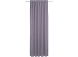 Vorhang ADAM "Uni Collection light", lila, B:142cm H:165cm, Baumwolle (Bio-Baumwolle), Gardinen, aus 100% Bio-Baumwolle