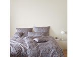 Bettwäsche ELEGANTE "Leolook", kobaltblau, B/L: 155cm x 220cm, 1 Stk., 1 Stk., Mako-Satin, B/L: 80cm x 80cm, 2, Mako-Satin, Obermaterial: 100% Baumwolle, Bettwäsche, Bettwäsche, angenehmes Hautgefühl