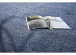Teppichboden ANDIAMO "Portland, Velours, Gesamthöhe 11 mm, Made in Netherlands", blau, B:400cm L:400cm, Kunstfaser, Teppiche, Teppichboden, Uni Farben, Breite 400 cm, Wohnzimmer, strapazierfähig, pflegeleicht