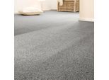 Teppichboden ANDIAMO "Bruce, Schlinge, Gesamthöhe 4 mm, Luxusklasse LC1", grau, B:400cm L:500cm, Kunstfaser, Teppiche, Teppichboden, meliert, Breite 400 cm, Wohnzimmer, strapazierfähig & robust
