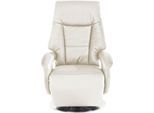 TV-Sessel SIT & MORE "Enjoy", beige (creme), B:74cm H:109cm T:77cm, Luxus-Microfaser (100% Polyester);Luxus-Kunstleder;NaturLEDER (echtes Rindsleder), Sessel, TV-Sessel, in Größe S, wahlweise mit Motor und Aufstehhilfe