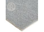 Teppichboden ANDIAMO "Catania, Velours, Gesamthöhe 7,5 mm, Luxusklasse LC1", grau, B:400cm L:400cm, Kunstfaser, Teppiche, Teppichboden, meliert, Breite 400 cm oder 500 cm, strapazierfähig & pflegeleicht