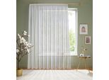 Gardine OTTO HOME "Bea" Gr. 3, weiß, B:300cm H:145cm, Voile, Polyester, Gardinen, Gardine, Store