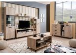 Highboard OTTO HOME "Umbria", grau (grau eiche), B:67,5cm H:130,5cm T:33cm, Holzwerkstoff, Sideboards, Highboard, Stauraumschrank, Breite 67,5 cm