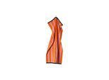 Handtuch Set HERZBACH HOME "Good Vibes" Gr. 50, orange (orange, pink), 3, Jersey, Jersey, Obermaterial: 100% Baumwolle CO., Handtuch-Sets, Handtuch Set, 550g/m², Premium-Qualität, 100% Baumwolle