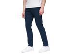 Henleys Heren Visit Chinos (Blauw)