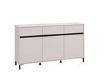 Sideboard HOME AFFAIRE "Marron, Kommode, vielseitig einsetzbar", schwarz (kaschmir, schwarz), B:157cm H:90cm T:40cm, Sideboards, Sideboard, Breite 157 cm, mit 3 Schubladen, hinter je Tür 2 Fächer
