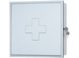 Medizinschrank JOKEY "Medibox", weiß, B:39cm H:39cm T:16cm, MDF, Schränke, Medizinschrank, 39 x 39 x 16 cm