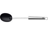 Servierlöffel SILIT "Classic Line", schwarz (edelstahl, schwarz), B:6,5cm H:4cm, Edelstahl 18/10, Kunststoff, Kochlöffel, Servierlöffel, Servierlöffel 34 cm, hohe Qualität, ideal für Antihaft-Kochgeschirr