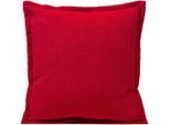 Sitzauflage GÖZZE "Capri", rot, B:40cm H:4cm, Polyester, Polsterauflagen, Sitzauflage