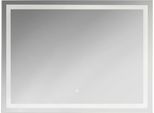 LED-Lichtspiegel JOKEY "FrameLight III", silber (silberfarben), B:80cm H:60cm T:3cm, Spiegel, LED-Lichtspiegel, 80 x 60 cm
