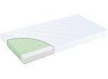 Babymatratze PAIDI "LITTLE NIGHT in 70x140 cm, ergonomisch & atmungsaktiv", Baby, Gr. ( - ), 10cm, COMFORT, Material oben: 100% Baumwolle, B/L: 70cm x 140cm, 1 Stk., weiß, Bezug: 100% Baumwolle, Matratzen Babymatratze, Bezug bei 60C waschbar, allergikergeeignet, Sicherheitstrittkanten