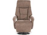 TV-Sessel SIT & MORE "Enjoy", grau (taupe), B:74cm H:111cm T:77cm, NaturLEDER (echtes Rindsleder);Luxus-Microfaser (100% Polyester);Luxus-Kunstleder, Sessel, TV-Sessel, in Größe M, wahlweise mit Motor und Aufstehhilfe