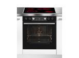 GORENJE Elektro-Herd-Set "Black Set 4", Energieeffizienz: A, schwarz, Herdsets, 300 C Pizzafunktion. Pizza wie aus dem Steinofen, Elektro-Herd-Set