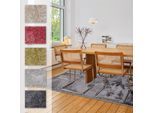 Teppich ASTRA "Stevie 250", grau (anthrazit), B:160cm H:9mm L:230cm, Polypropylen, Teppiche, Teppich, weicher Kurzflor, gewebt, Wohnzimmer, Schlafzimmer