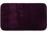 Badematte GÖZZE "Rio Premium", lila (beere), H:18mm, Polyester, Badematten, Badematte, Badteppich, Uni Farben, waschbar, rechteckig & rund erhältlich