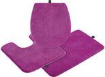 Badematte BRUNO BANANI "Lana Standard, Badvorleger, Badezimmer Teppich" Gr. 11, pink, H:25mm, Polyacryl, Badematten, Badematte, Badteppich, Badematten, unifarben, auch als 3 teiliges Set & rund