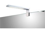 Klemmleuchte JOKEY "Lines I", silber (silberfarben), B:3cm H:6,5cm T:16,2cm, Leuchten, Klemmleuchte, 16 x 6,5 cm