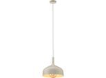 PAULMANN Pendelleuchte "Embla II max.1x20W E27 230V", beige (creme), 1, Ø 30cm, 1 Stk., Leuchten, Dimmbar, Pendelleuchte