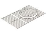 Grillrost ENDERS "Switch Grid Monroe Pro 3", silber, B:43cm H:1cm L:62cm, Edelstahl, Grillroste